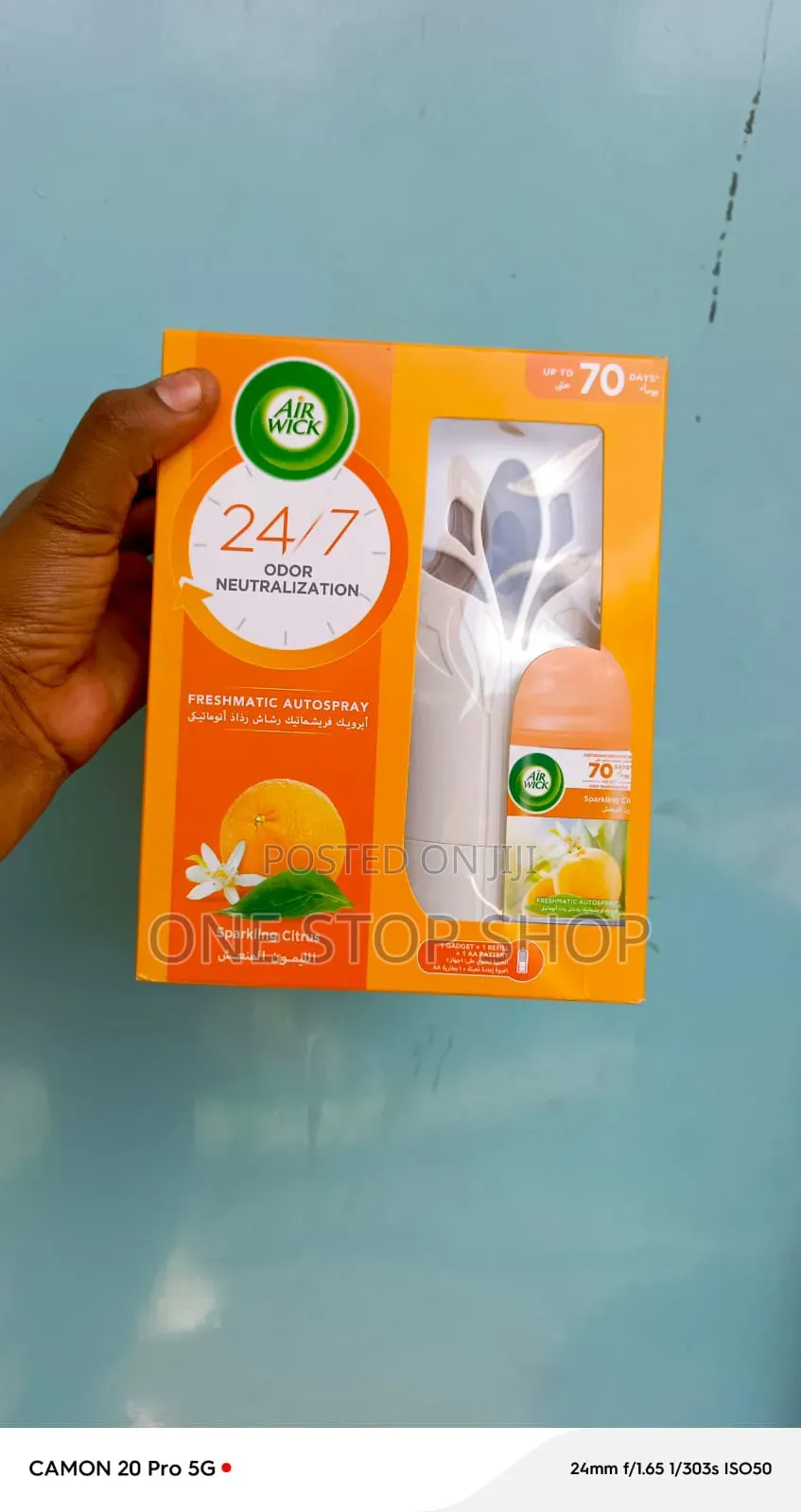 Lavender or Citrus Scented Refill Aerosol Canister Air Wick