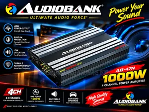Audiobank 4 Channel Amplifier