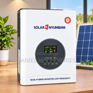 Pv15-105vdc Solar Nyumbani Hybrid Inverter Low Frequency 1kva 12volts