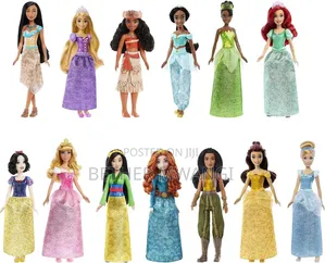 Disney Princess Fashion Dolls With Sparkling Outfits in Kenya