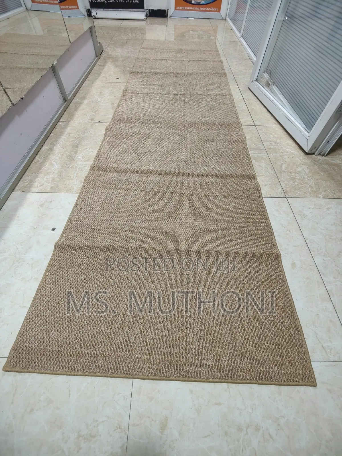 Savanna Ribbed Entryway Runner (80*300) Cm