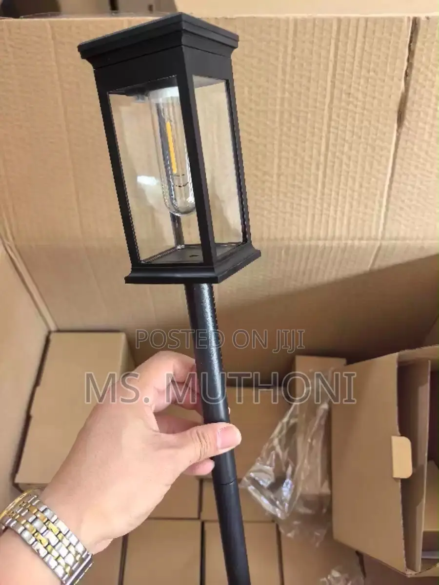 6 PCs 60cm Long Solar Outdoor Pathway Garden Lights
