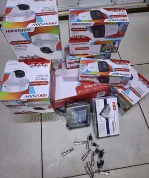 Eight Channel Hikvision DVR CCTV Complete Package