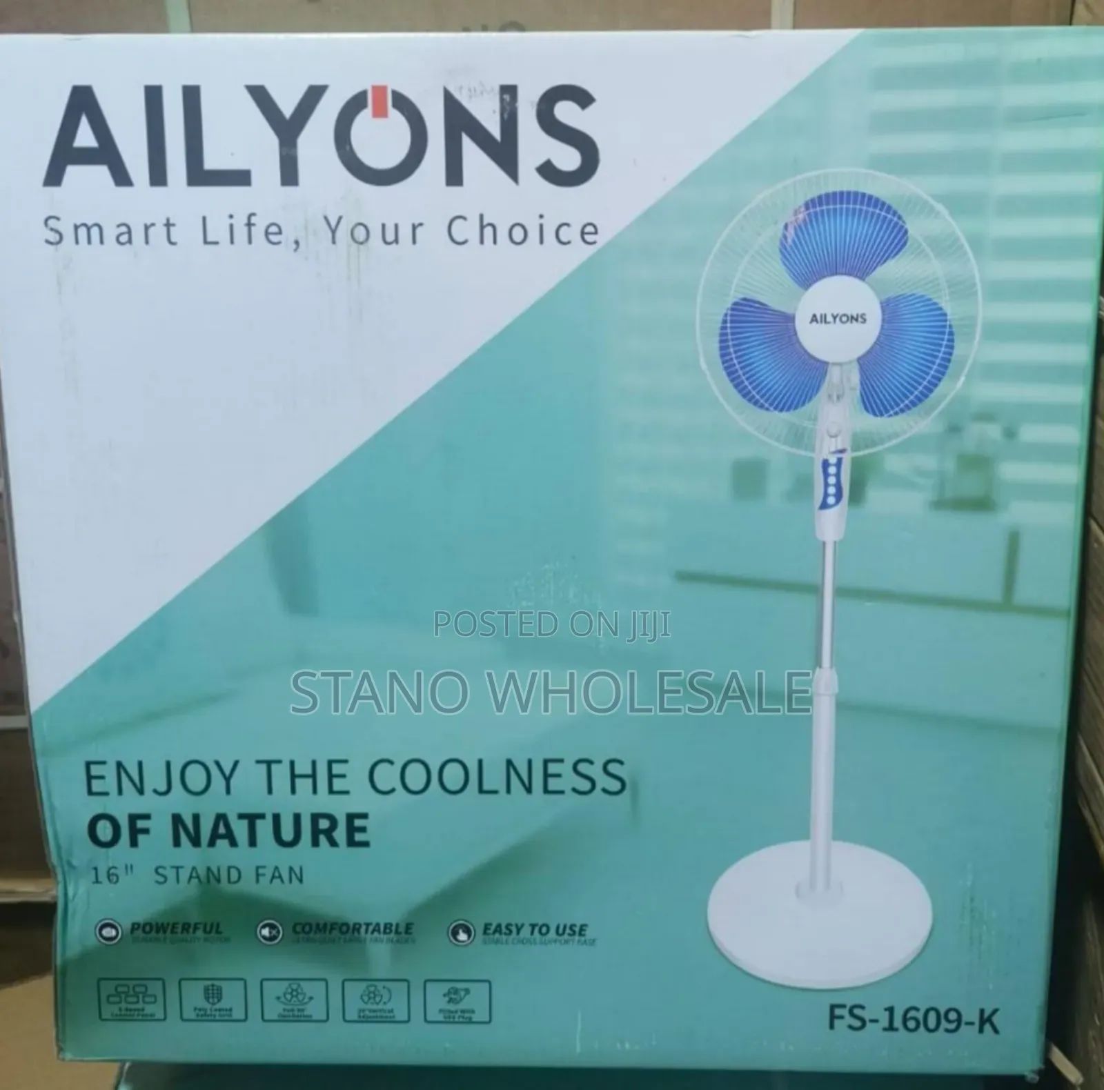 Ailyons 16inch Stand Fan