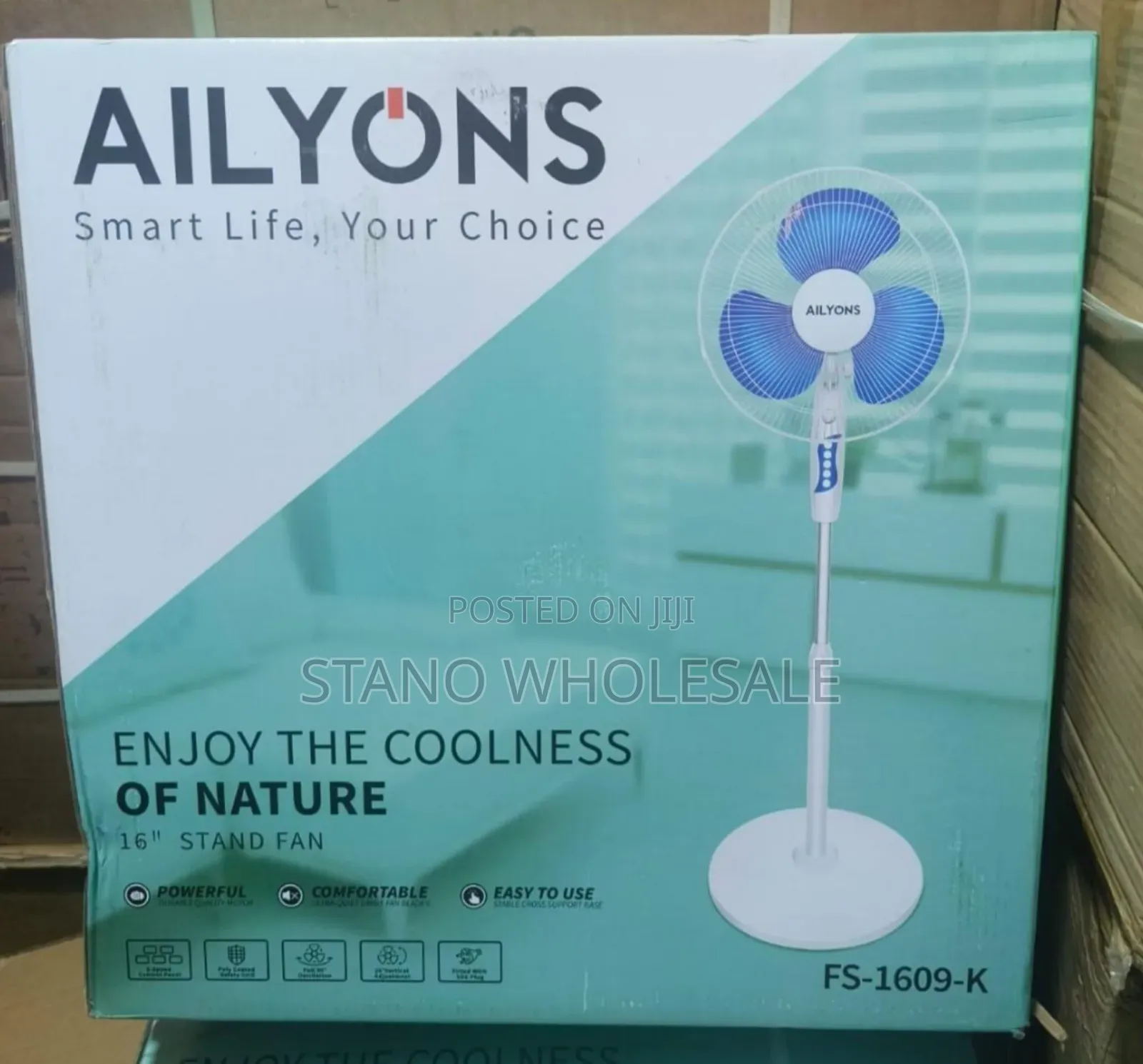 Ailyons 16inch Stand Fan