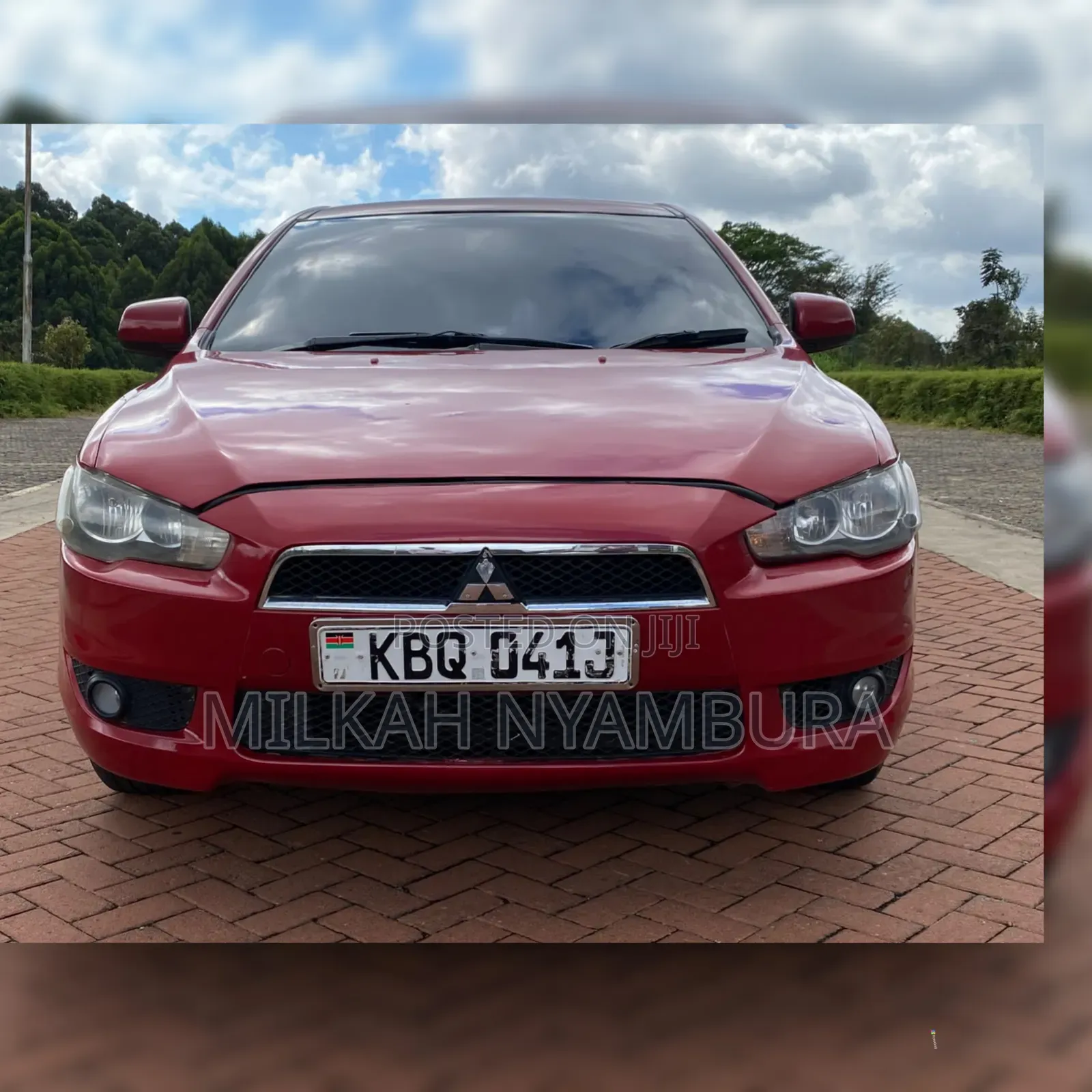 Mitsubishi Lancer 2010 Red