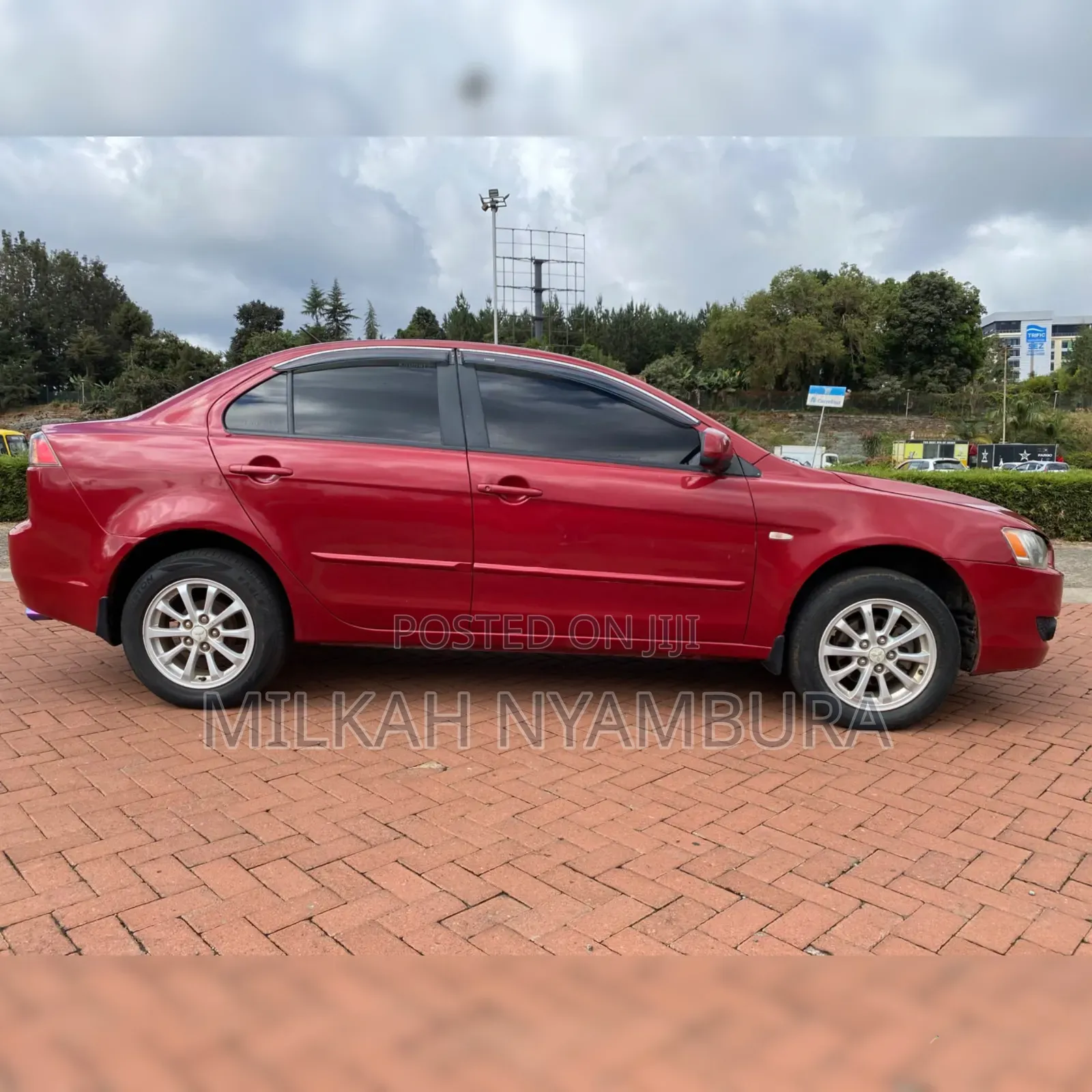 Mitsubishi Lancer 2010 Red