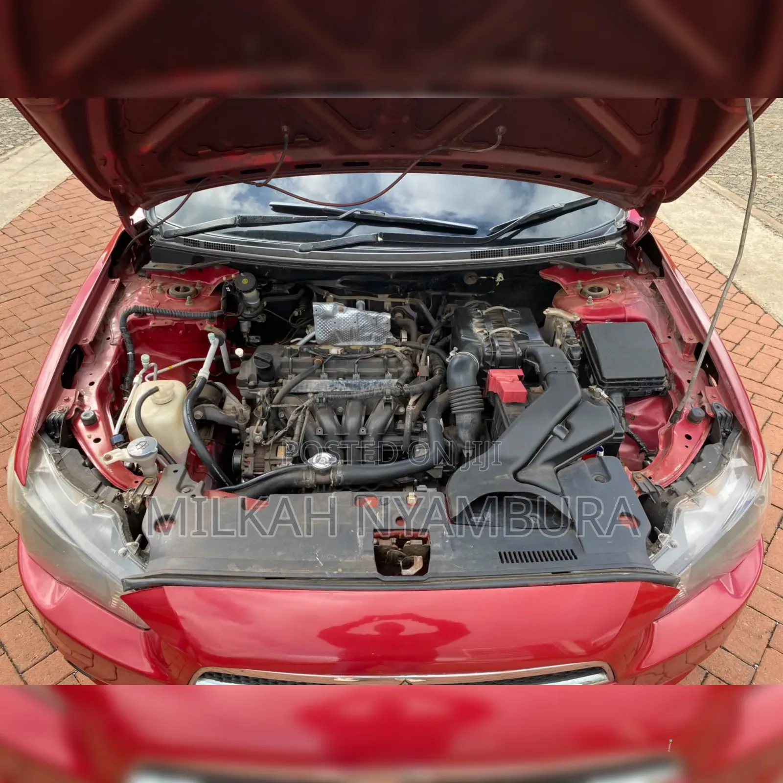 Mitsubishi Lancer 2010 Red