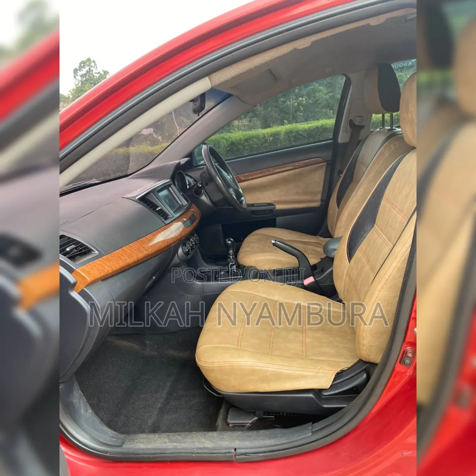 Mitsubishi Lancer 2010 Red