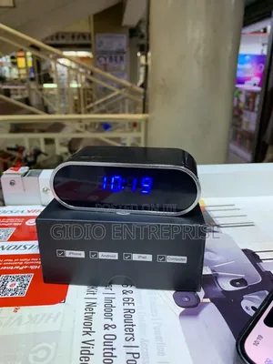 Digital Clock Spy Camera