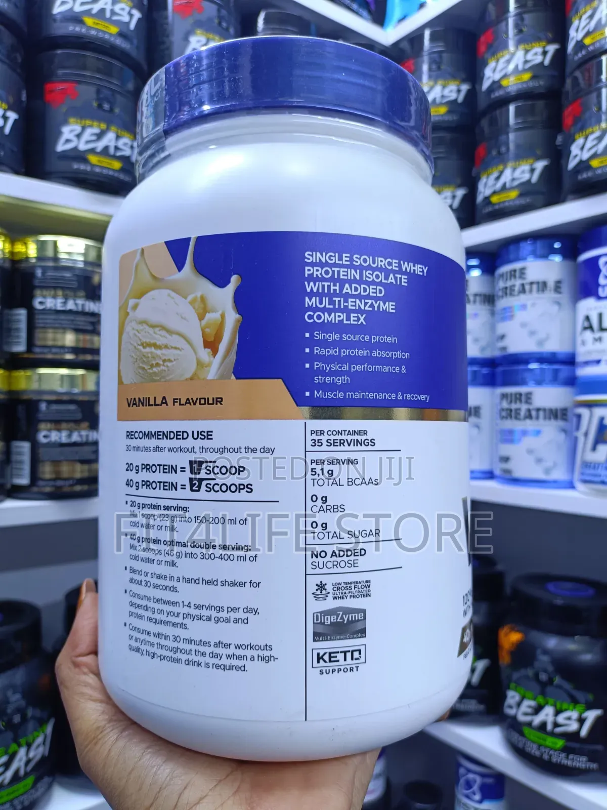 USN IsoZero Whey Protein Isolate