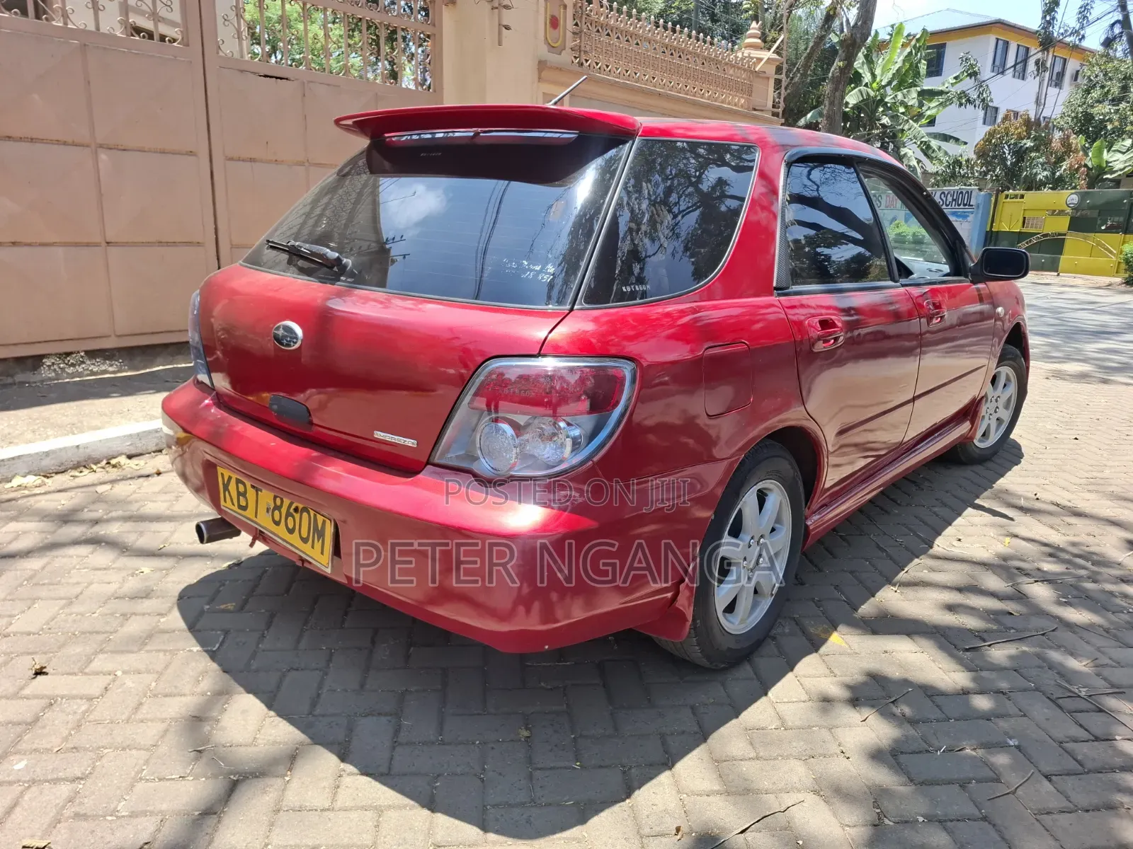 Subaru Impreza 2006 Red