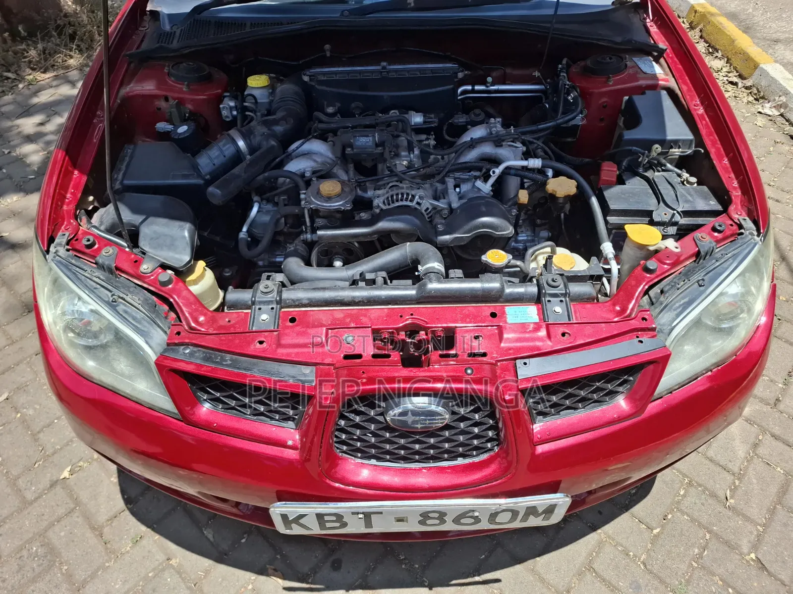 Subaru Impreza 2006 Red