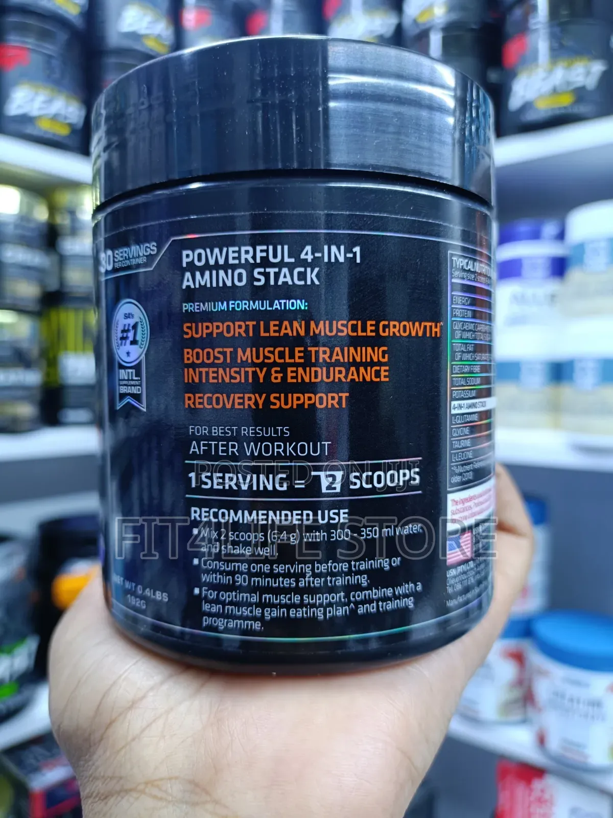 USN Amino Beast 4-in-1 Amino Acids