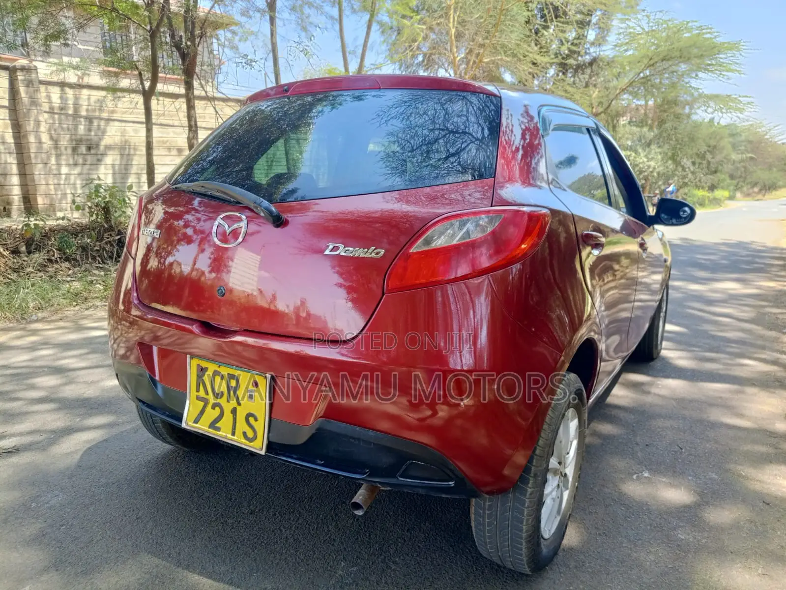 Mazda Demio 2011 Maroon