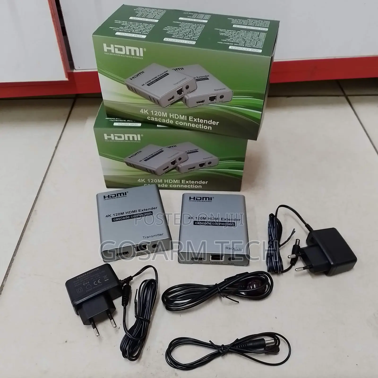 Intelligent 120M HDMI Extender Cascade Connection
