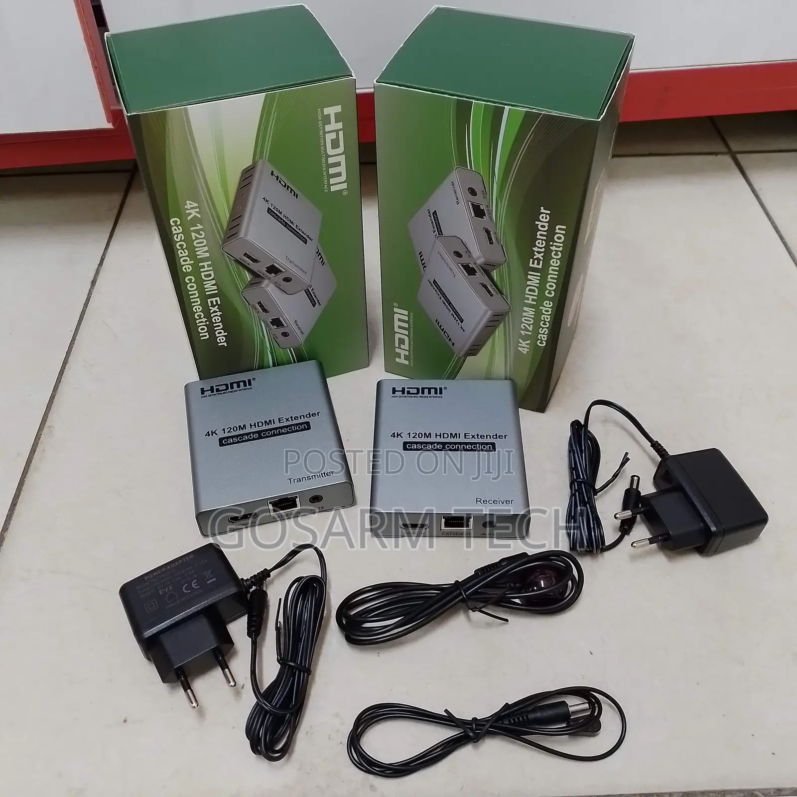 Leading 120M HDMI Extender Cascade Connection Over Single Cat6