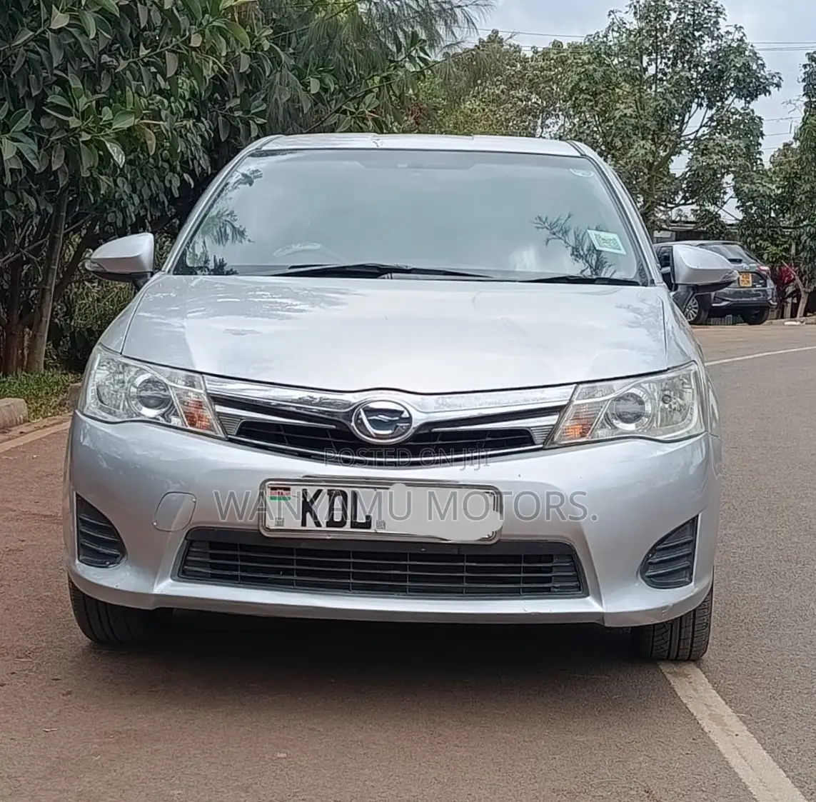 Toyota Corolla Fielder 2013 Silver