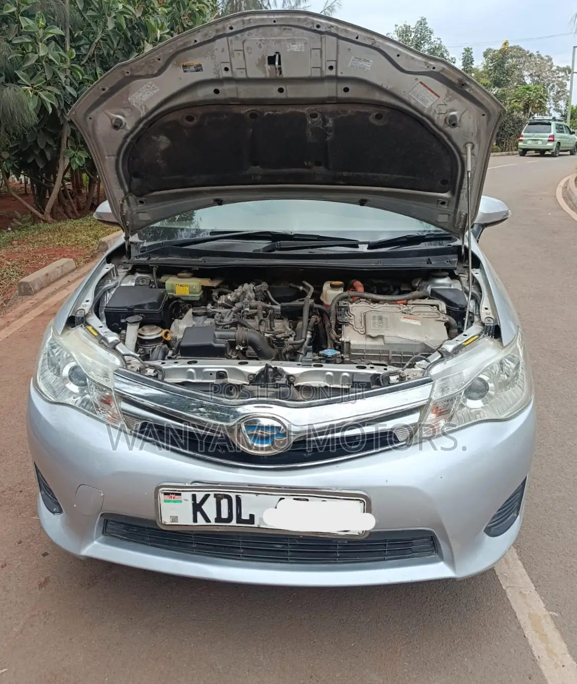 Toyota Corolla Fielder 2013 Silver