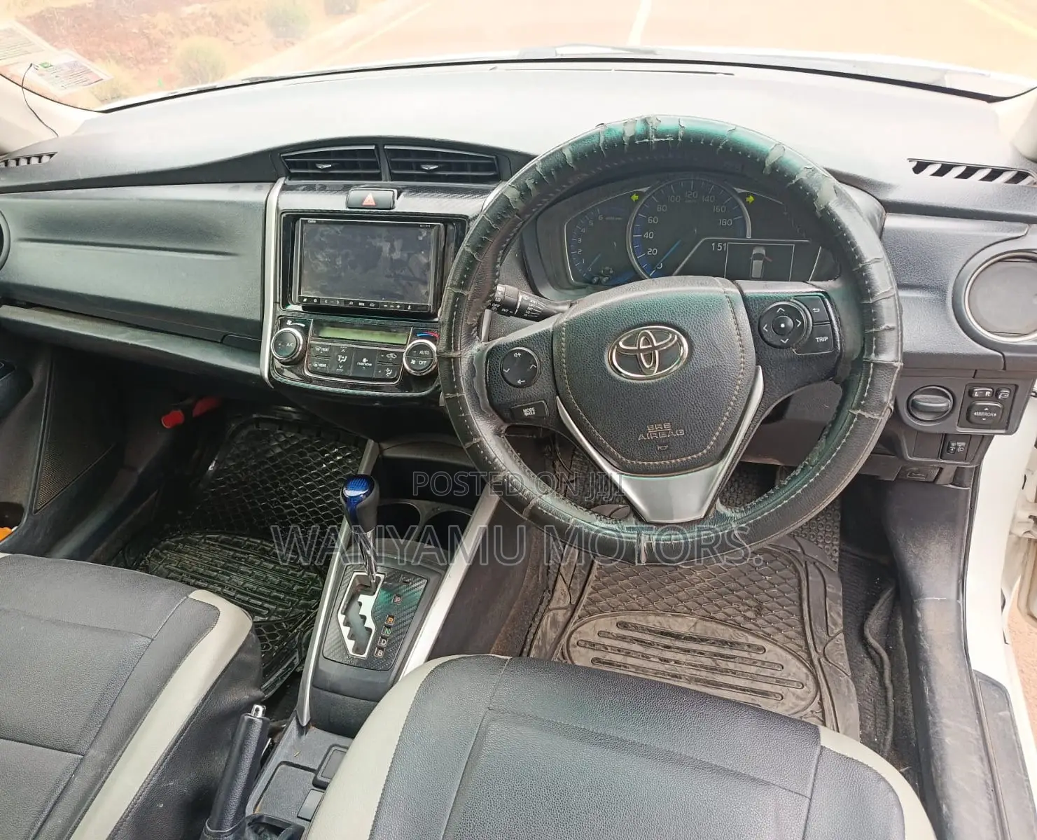 Toyota Corolla Fielder 2014 White