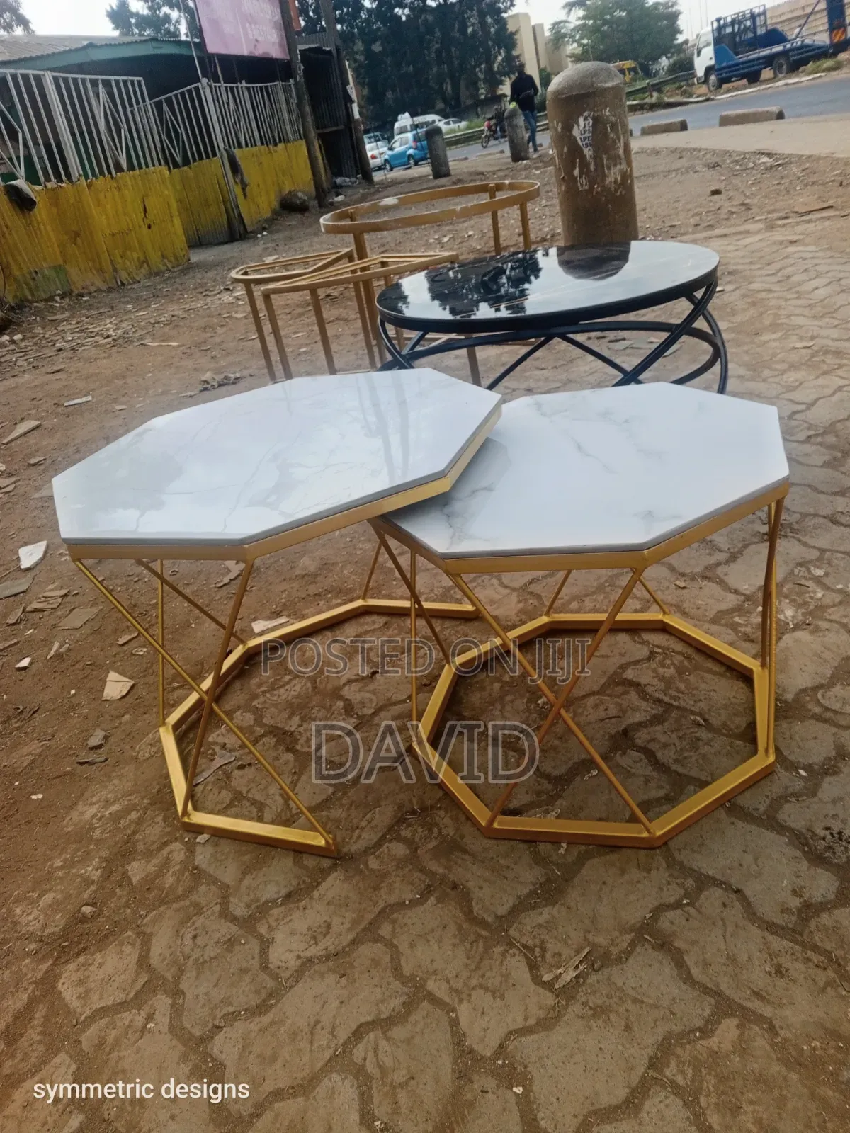 Octagon Coffee Table