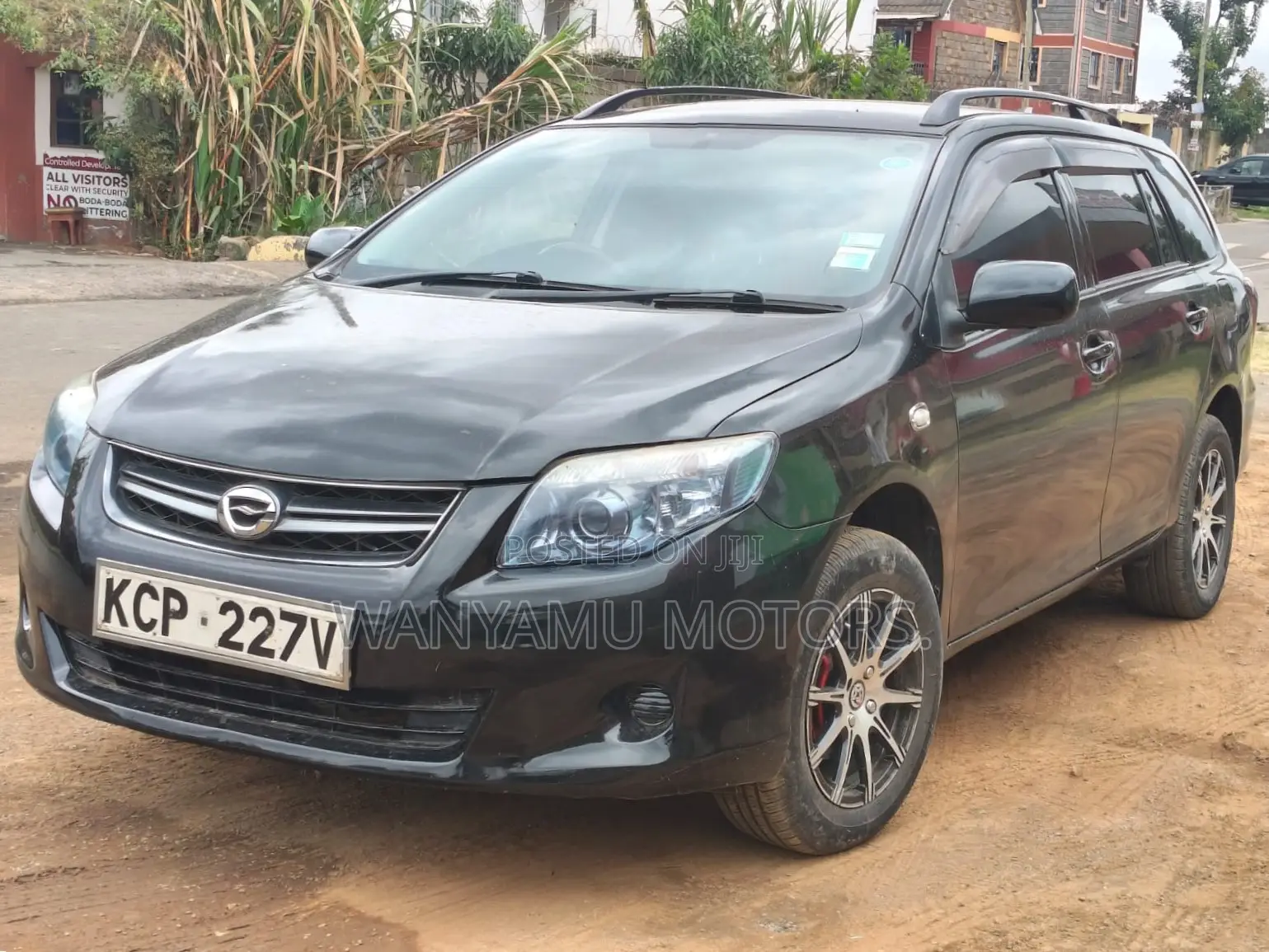 Toyota Corolla Fielder 2011 Black