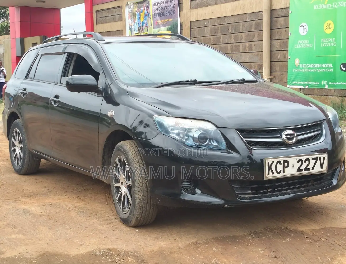 Toyota Corolla Fielder 2011 Black