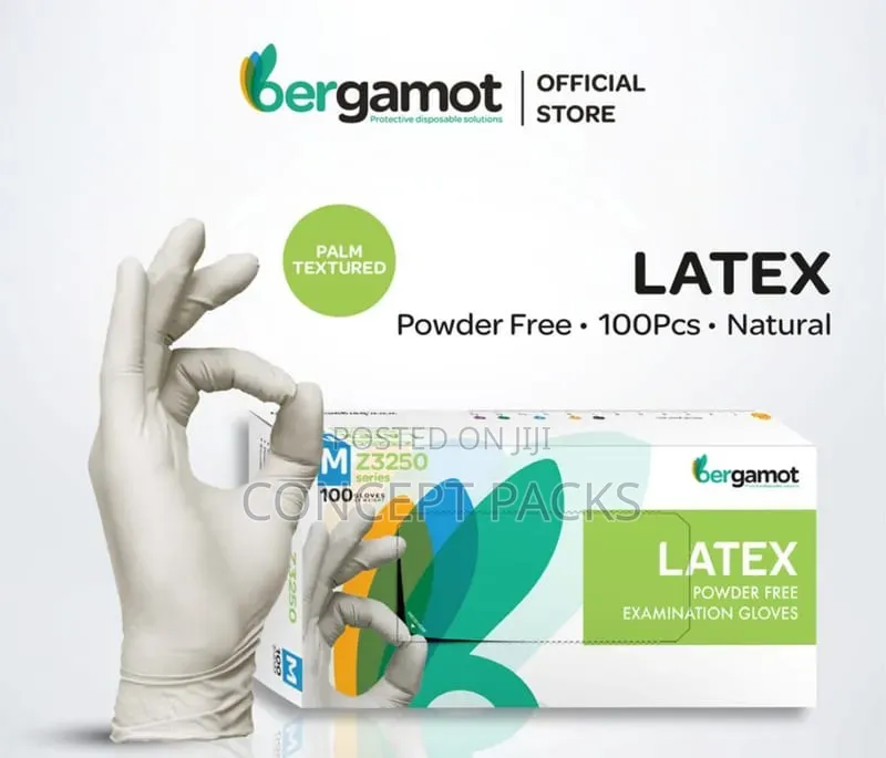 Latex Examination Gloves – 100PCS