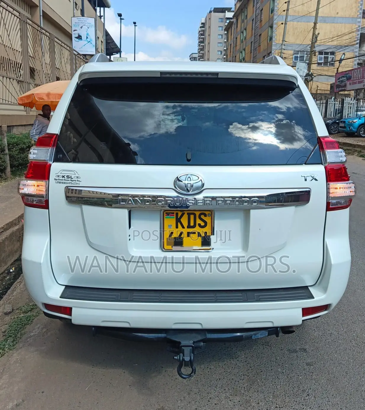 Toyota Land Cruiser Prado 2017 White
