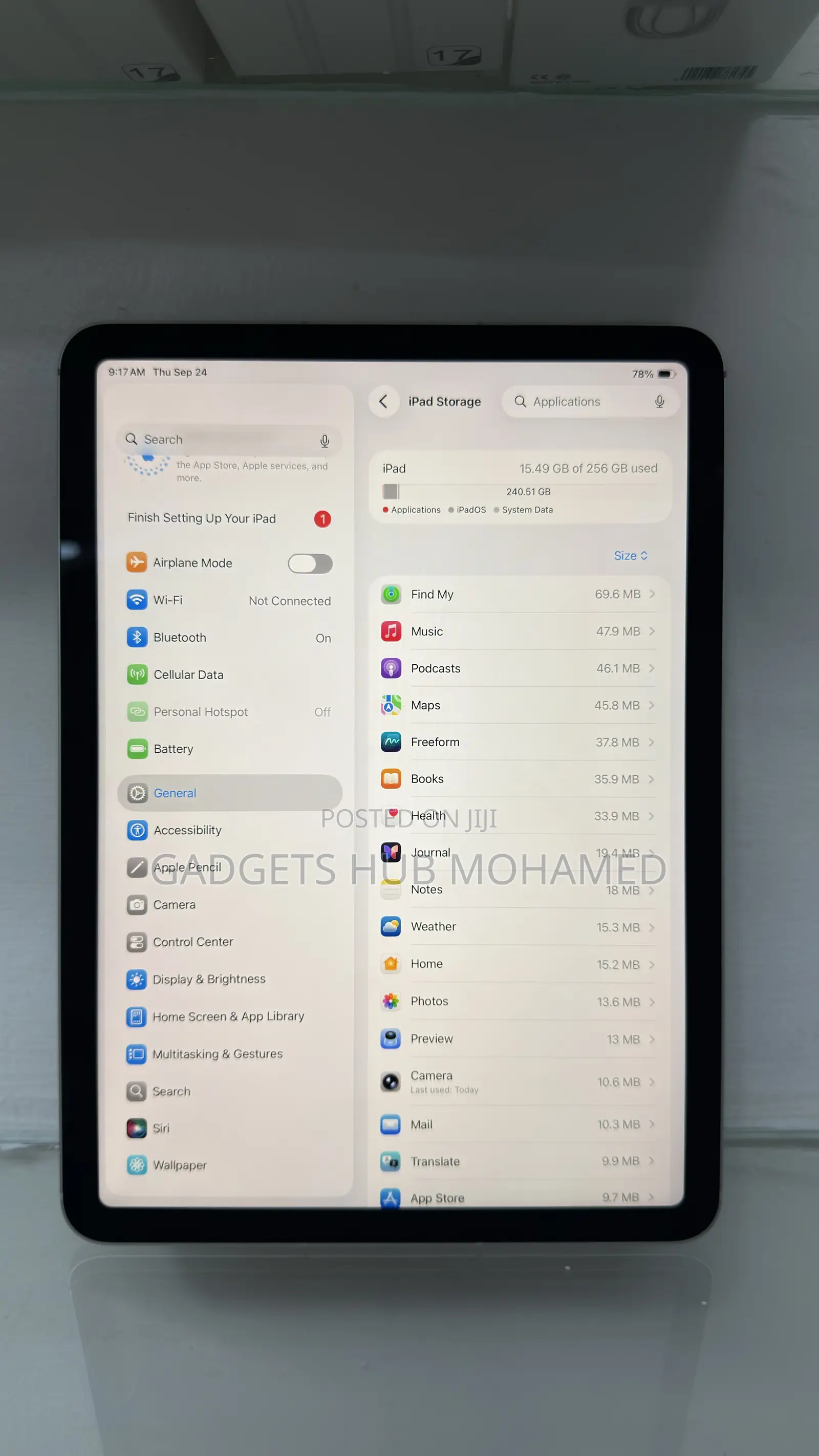Apple iPad Air (2020) 256 GB White