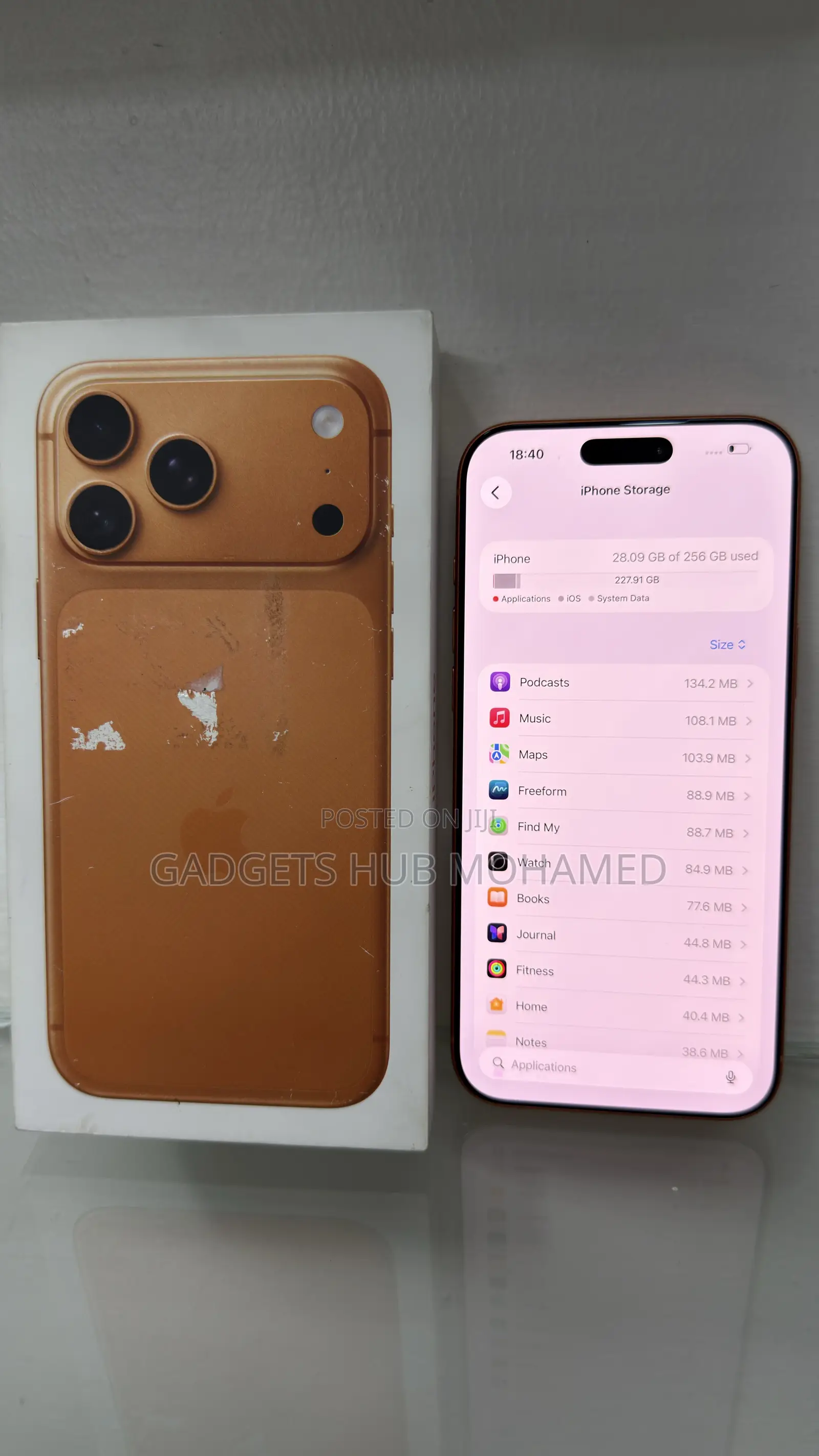 Apple iPhone 17 Pro Max 256 GB Orange
