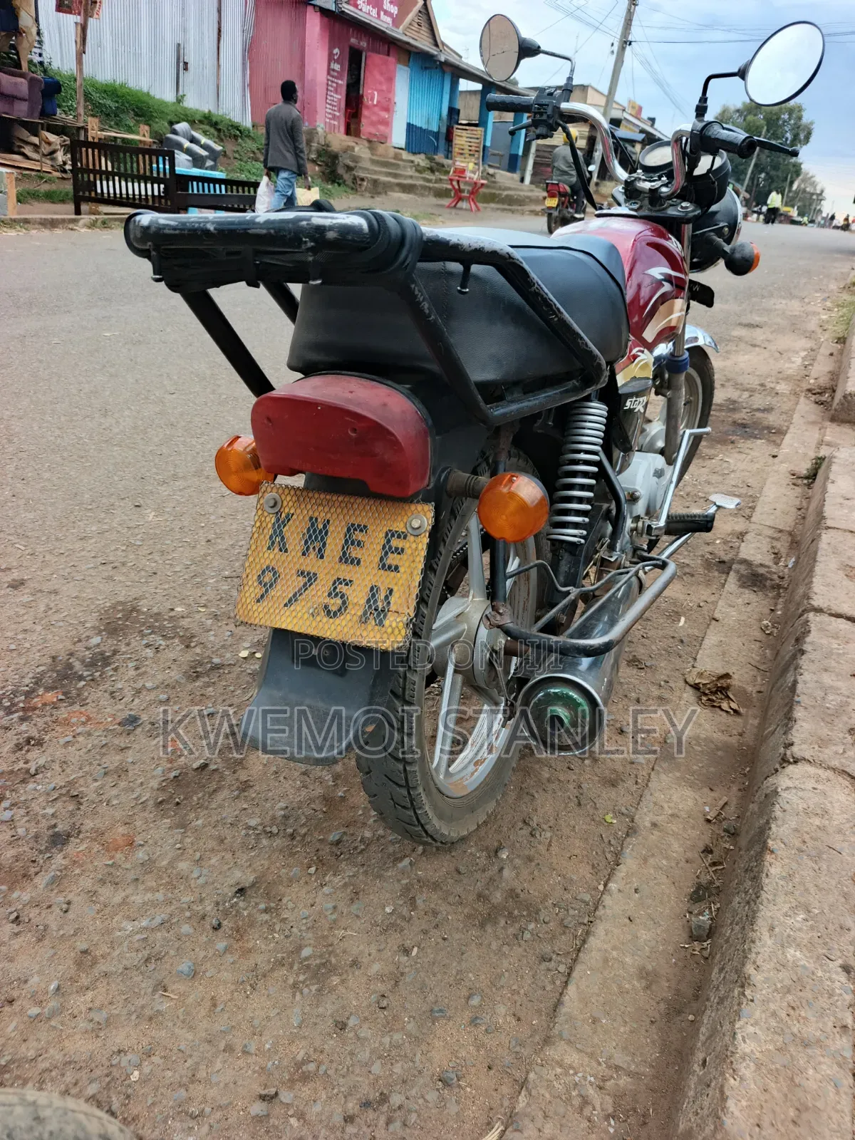 TVS XL 100 2017 Red