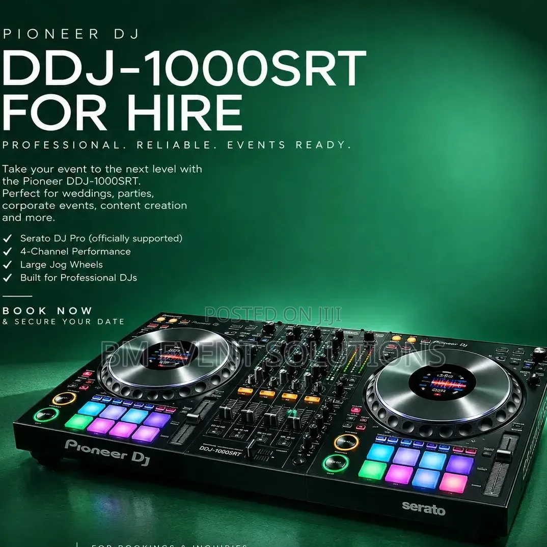 Dj Decks DDJ-1000 SRT for Hiring