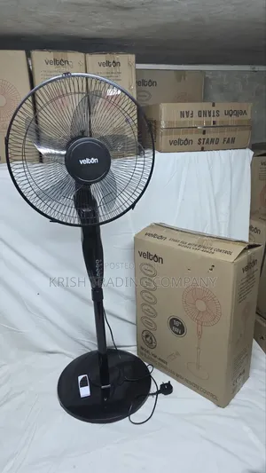 VSF-40626 Black Velton Stand Fan + Remote