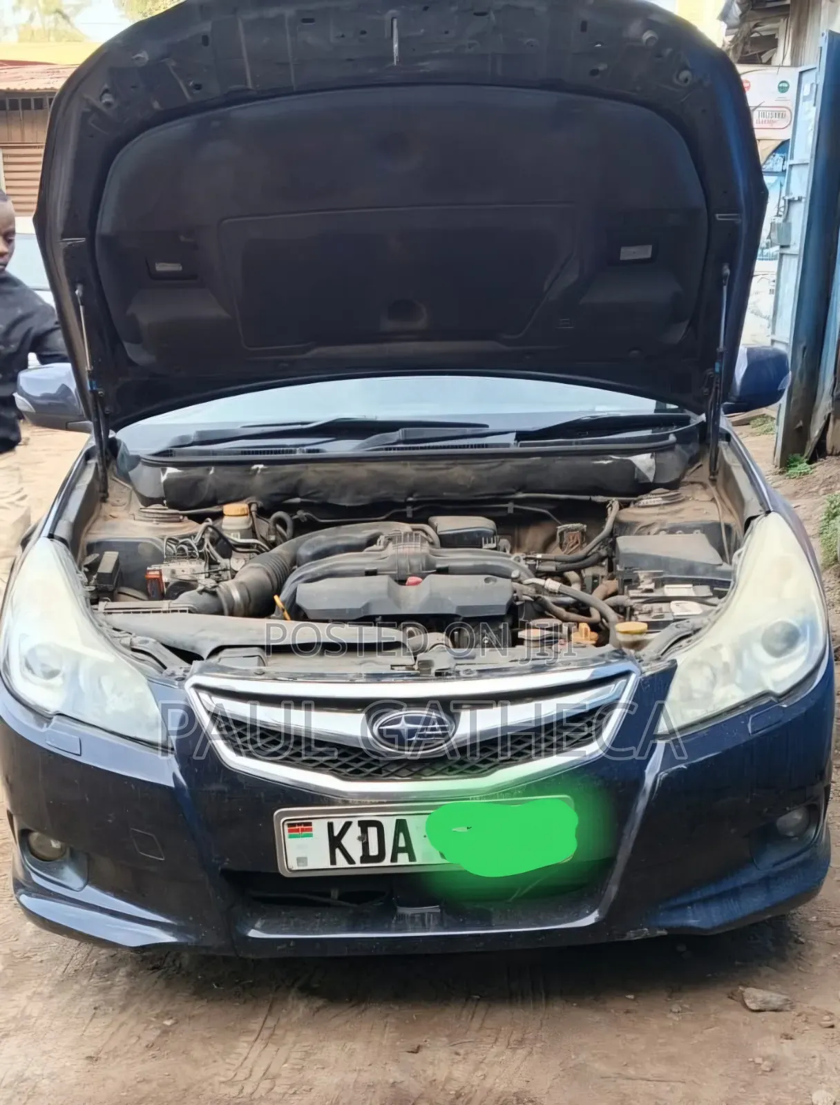 Subaru Legacy 2013 Blue