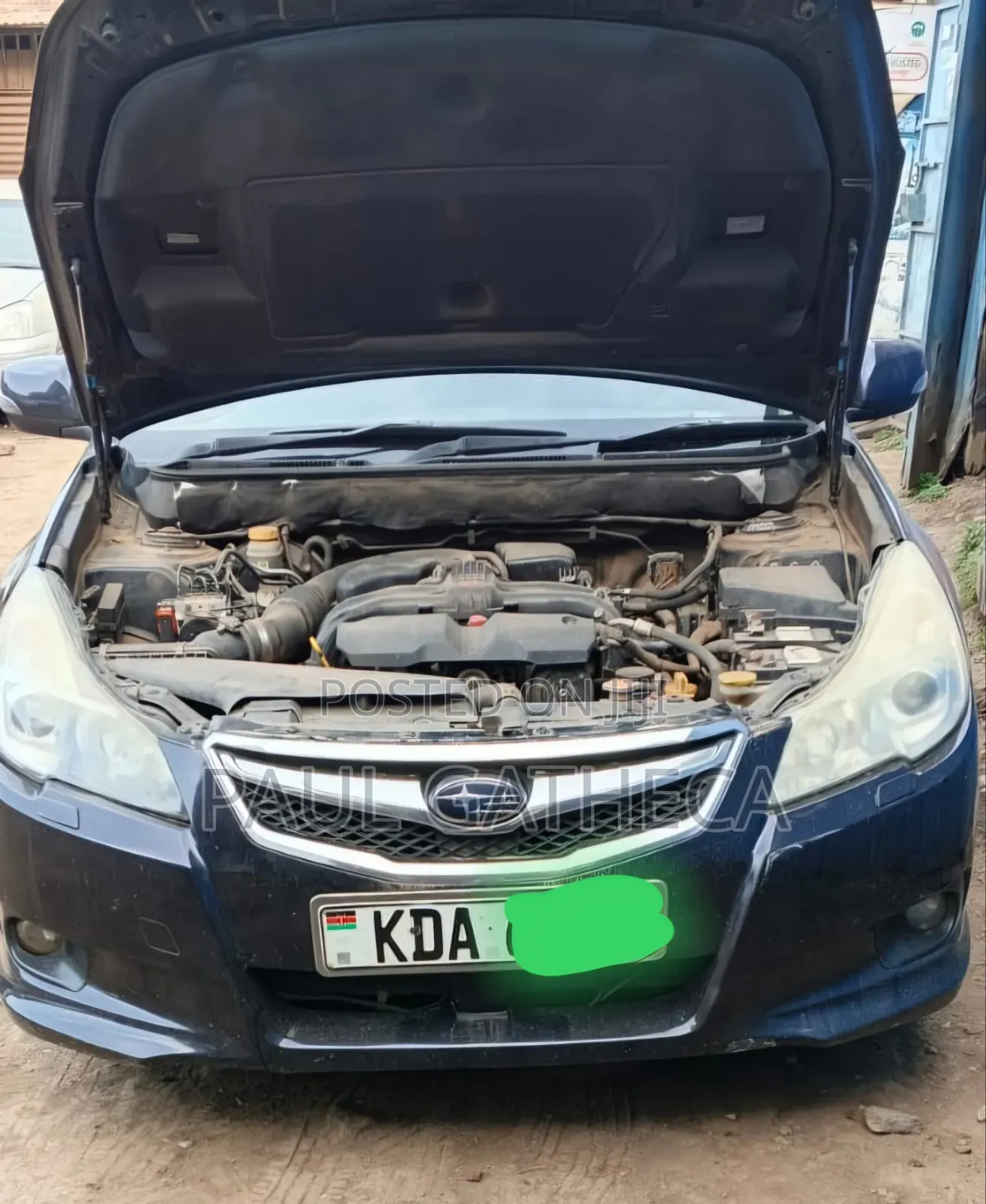Subaru Legacy 2013 Blue