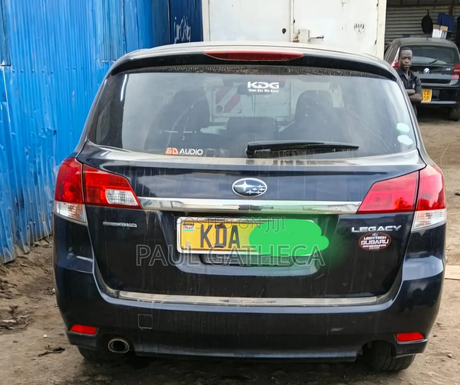 Subaru Legacy 2013 Blue
