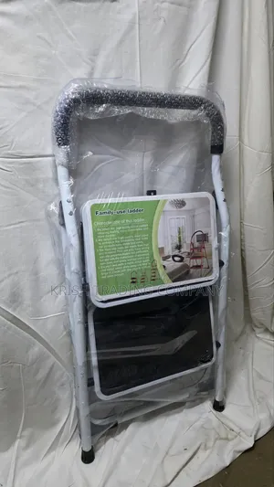 23810w White 2-Step Ladder