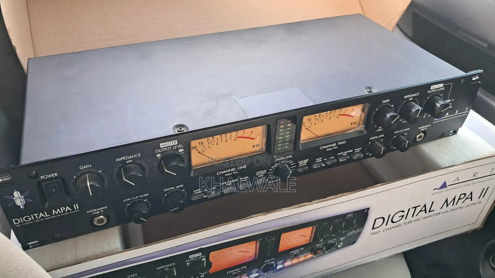 Digital Mpa II Applied Research and Technolog Two Channel