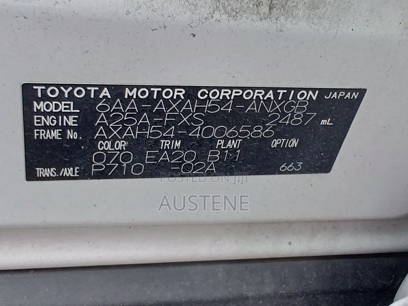 Toyota RAV4 Adventure AWD 2020 White