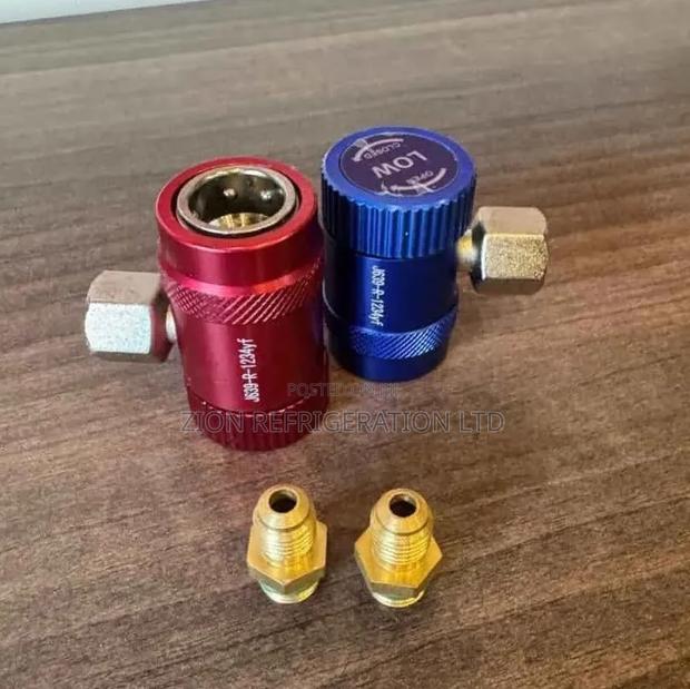 Automotive R1234y Quick Coupler Adapter Low Pressure - thumbnail 2