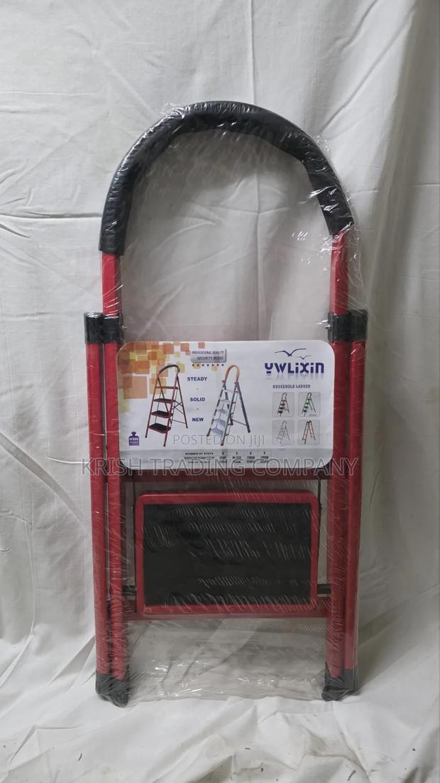 23810 Red 2-Step Ladder - thumbnail 2