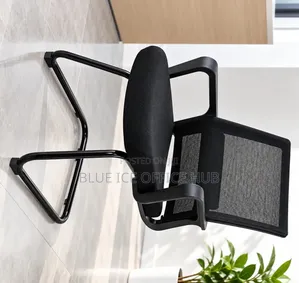 Black Mesh Office Visitor Chair