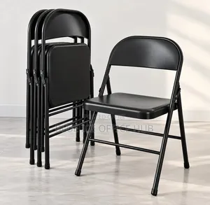 Black Folding Chair for Events Offices