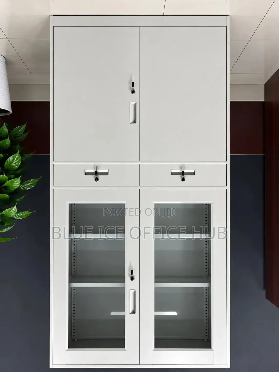Lockable Steel Office Storage Cabinet