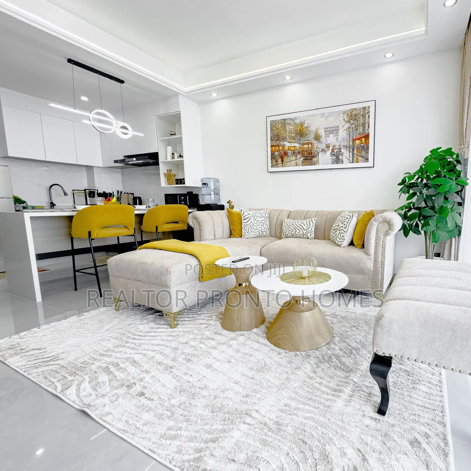Tastefully Furnished and Serviced 1 Bedroom Apartment With Amenities