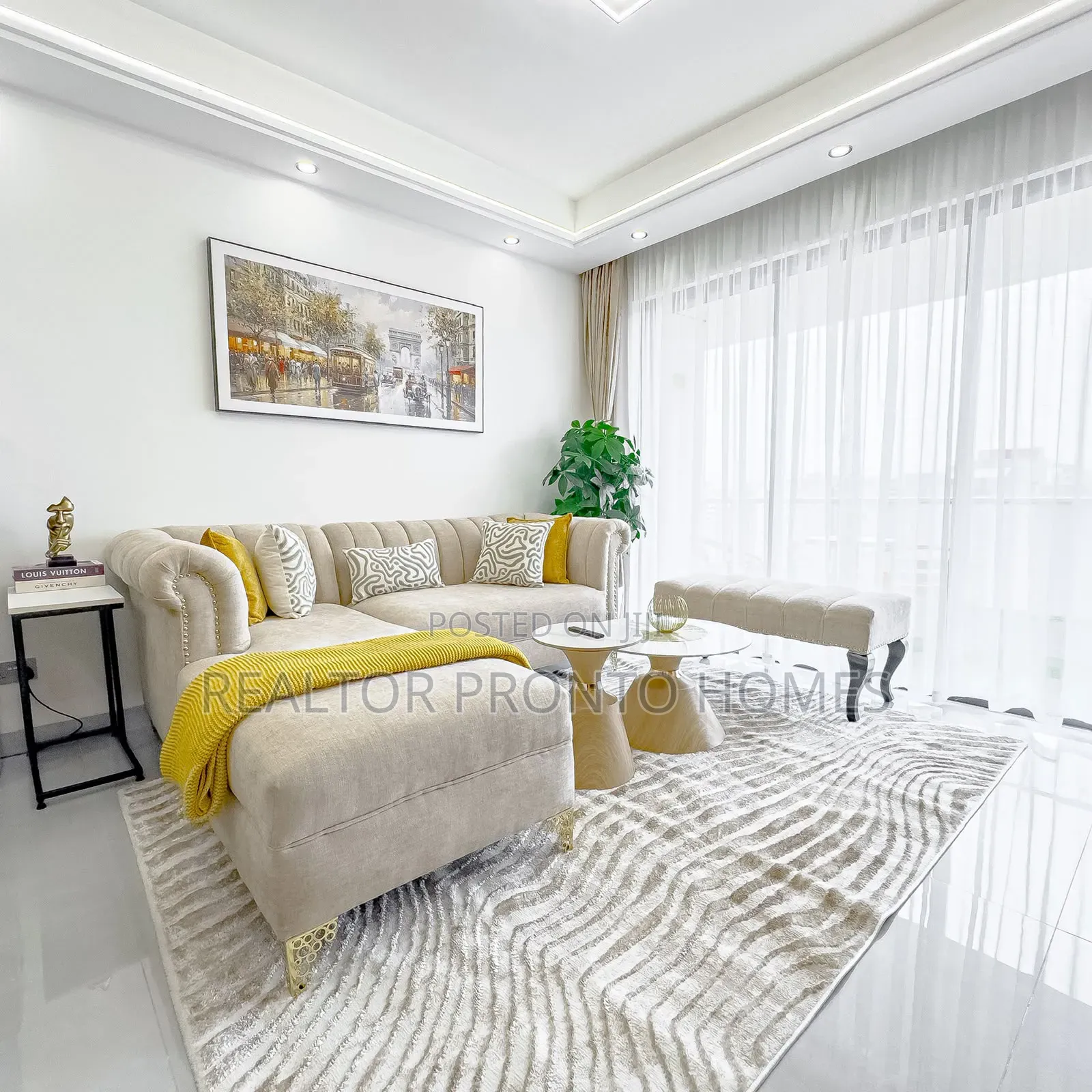 Tastefully Furnished and Serviced 1 Bedroom Apartment With Amenities
