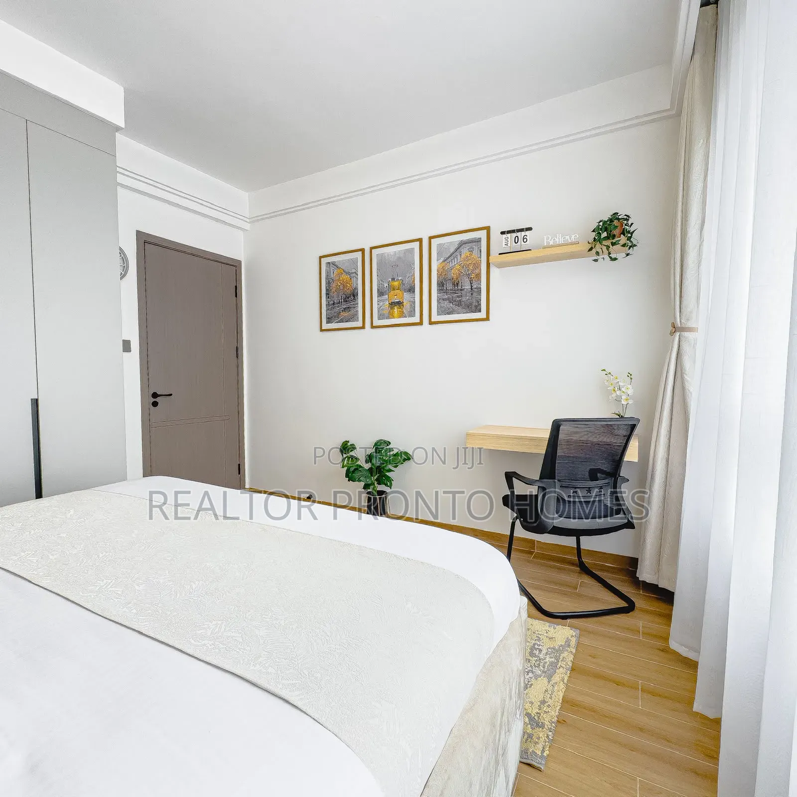 Tastefully Furnished and Serviced 1 Bedroom Apartment With Amenities