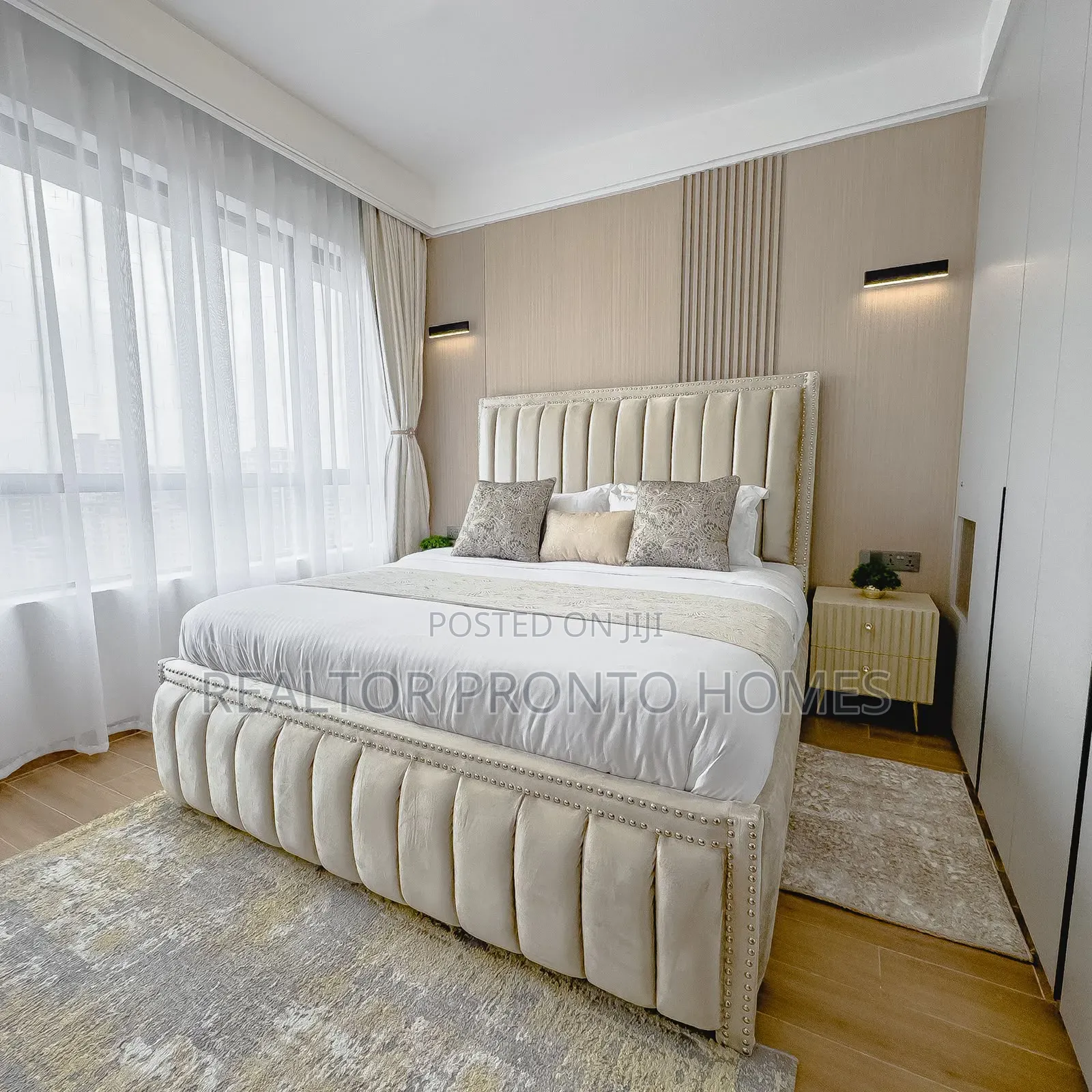 Tastefully Furnished and Serviced 1 Bedroom Apartment With Amenities