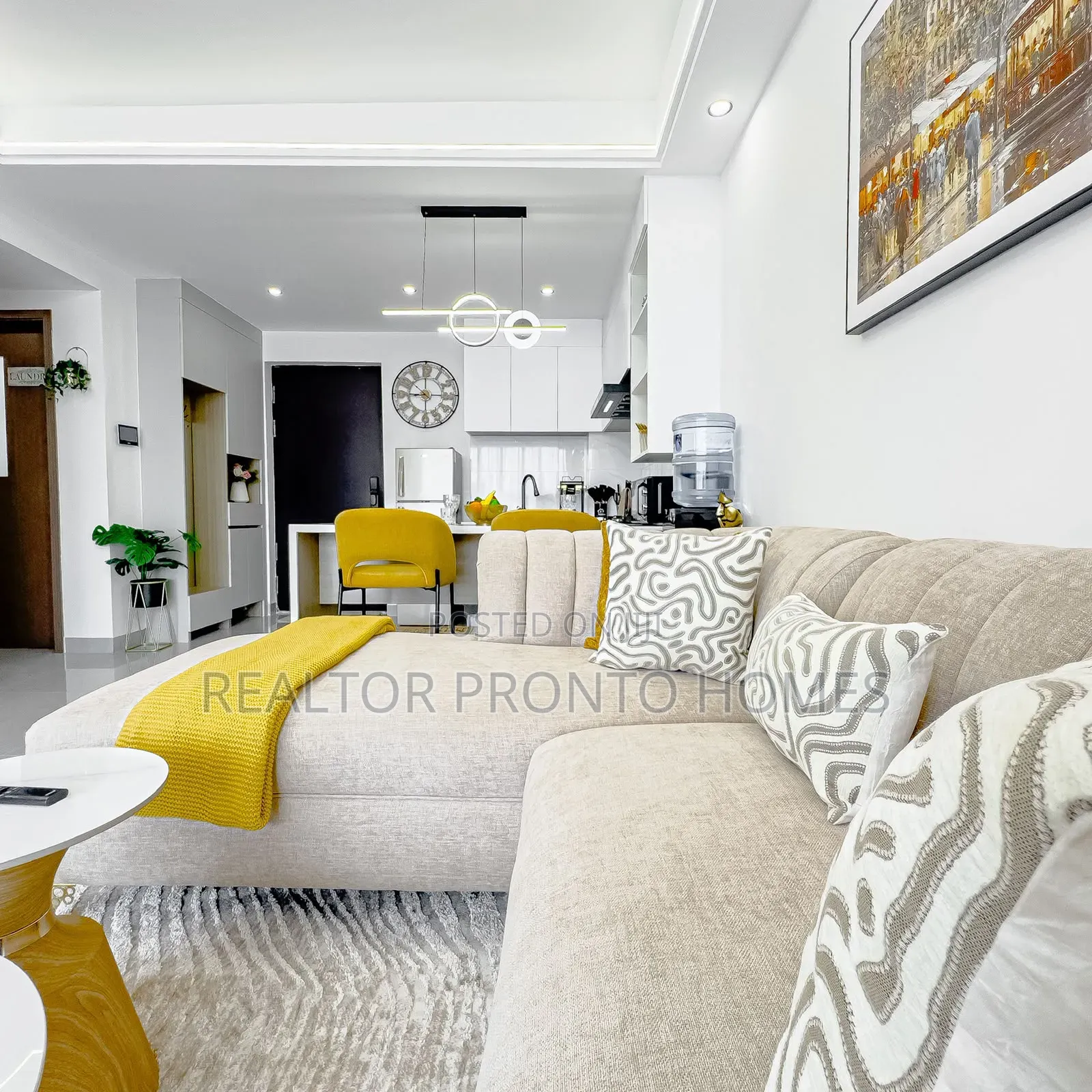 Tastefully Furnished and Serviced 1 Bedroom Apartment With Amenities